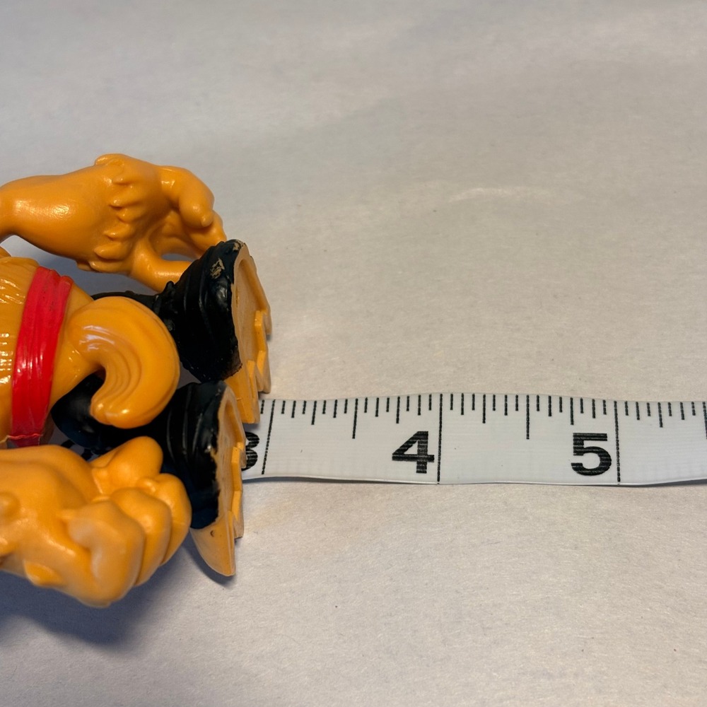 Playmates TMNT Dogpound Action Figure Unisex 3in Orange Good 2014 Viacom Villain - Picture 6 of 7